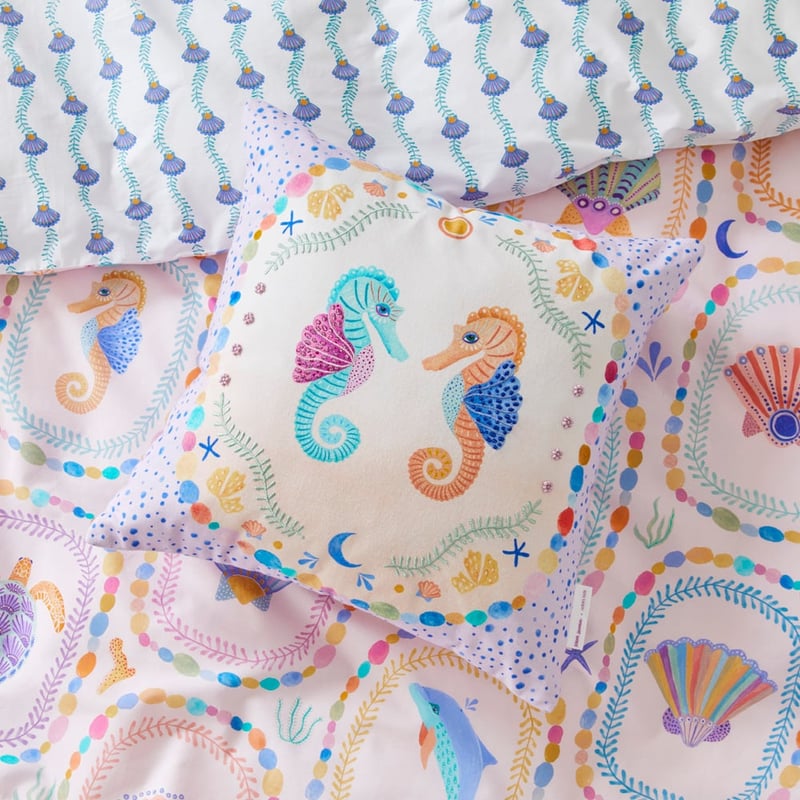 Karina Jambrak Seahorse Sweethearts Cushion