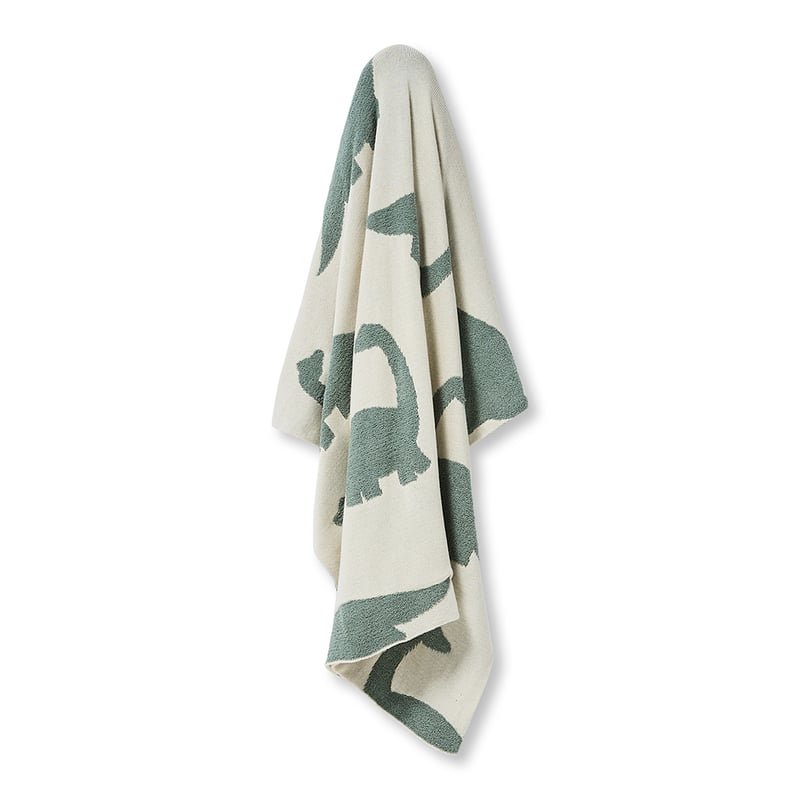 Cuddlesome Dino Dance Natural Throw