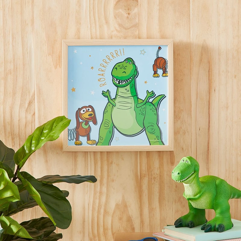 Disney Pixar Toy Story T-Rex & Slinky Wall Art  