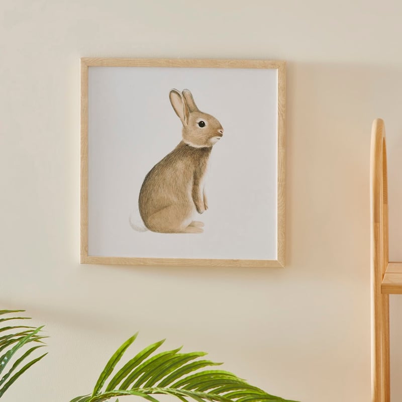 Woodland Bunny Wall Art