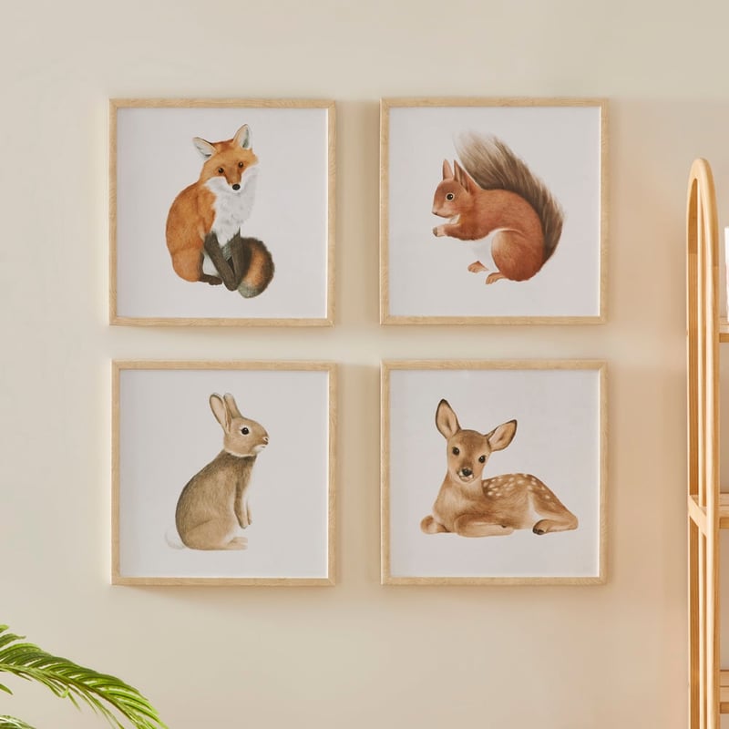 Woodland Bunny Wall Art