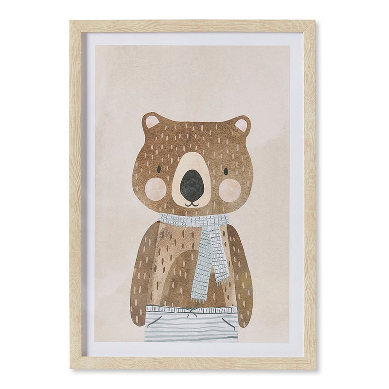 Nursery Wombat Buddy Wall Art