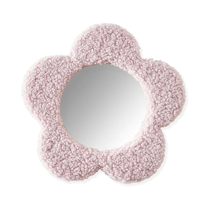 Daisy Lilac Boucle Mirror