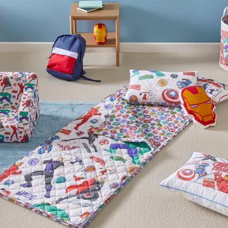 Marvel Avengers Assemble Natural Marle Sleeping Bag