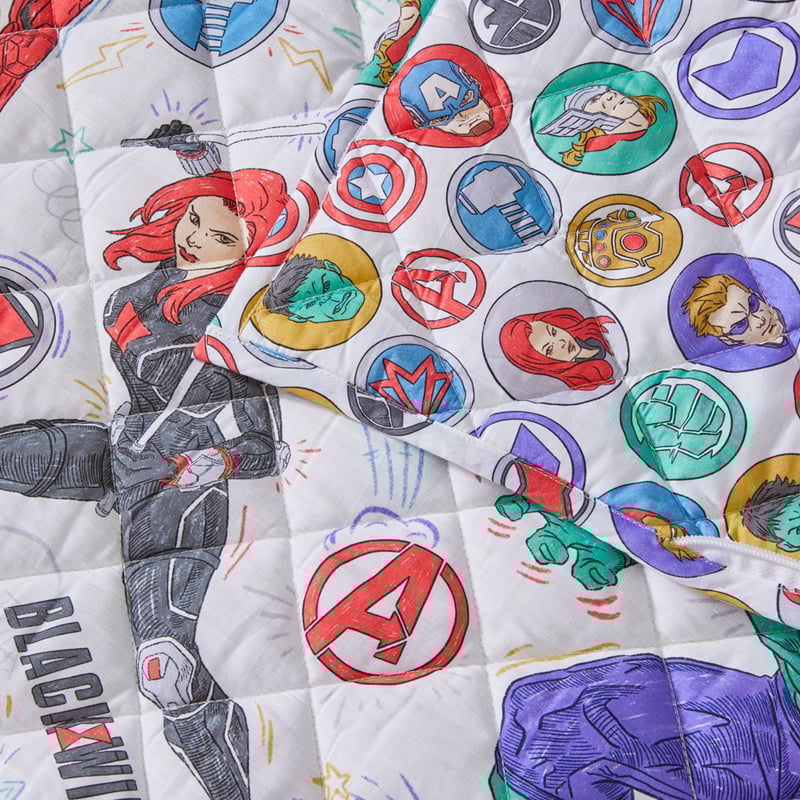 Marvel Avengers Assemble Natural Marle Sleeping Bag