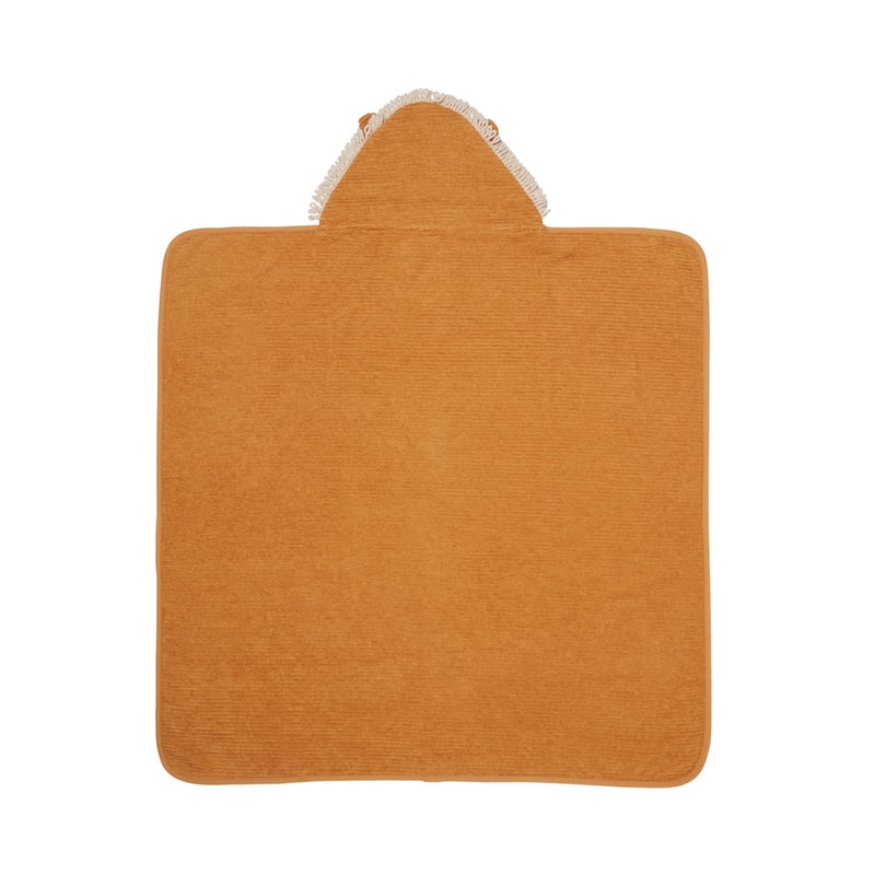Baby Bath Time Lion Hooded Towel