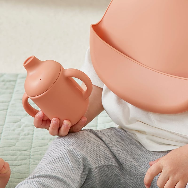 Silicon Clay Meal Time Collection Sippy Cup 2 Pack