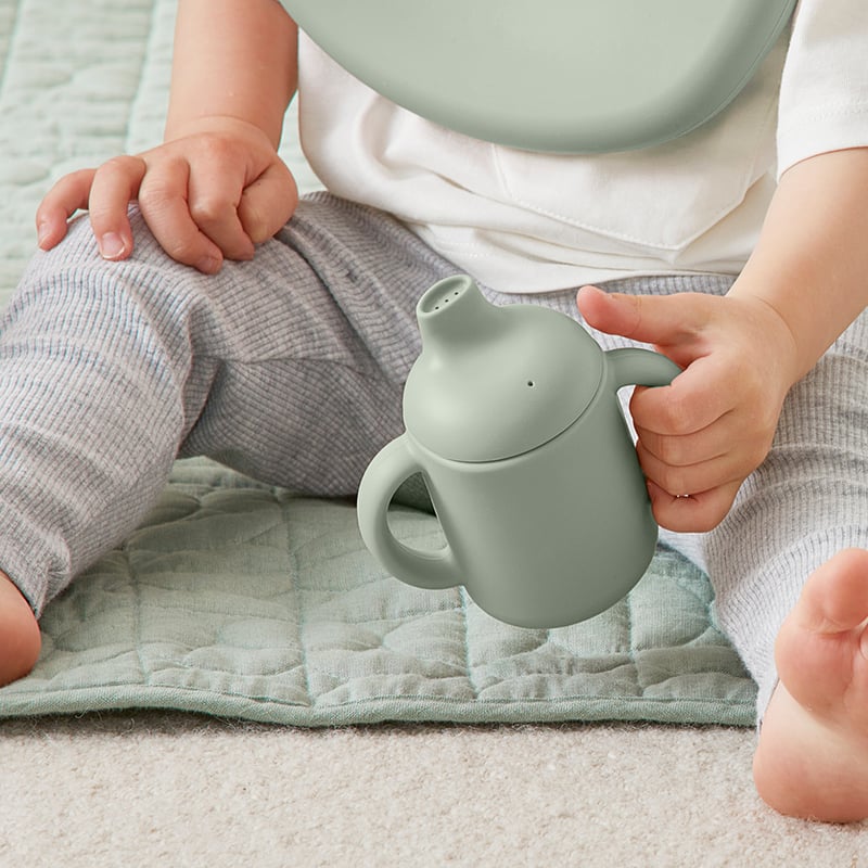 Silicon Sage Meal Time Collection Sippy Cup 2 Pack