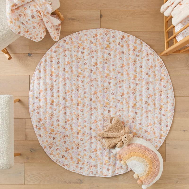Quilted Dahlia Play Mat