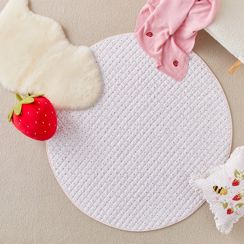 Heirloom Berry Sweet Jersey Play Mat