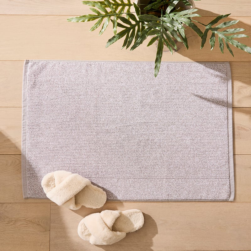 Flinders Grey Marle Bath Mat