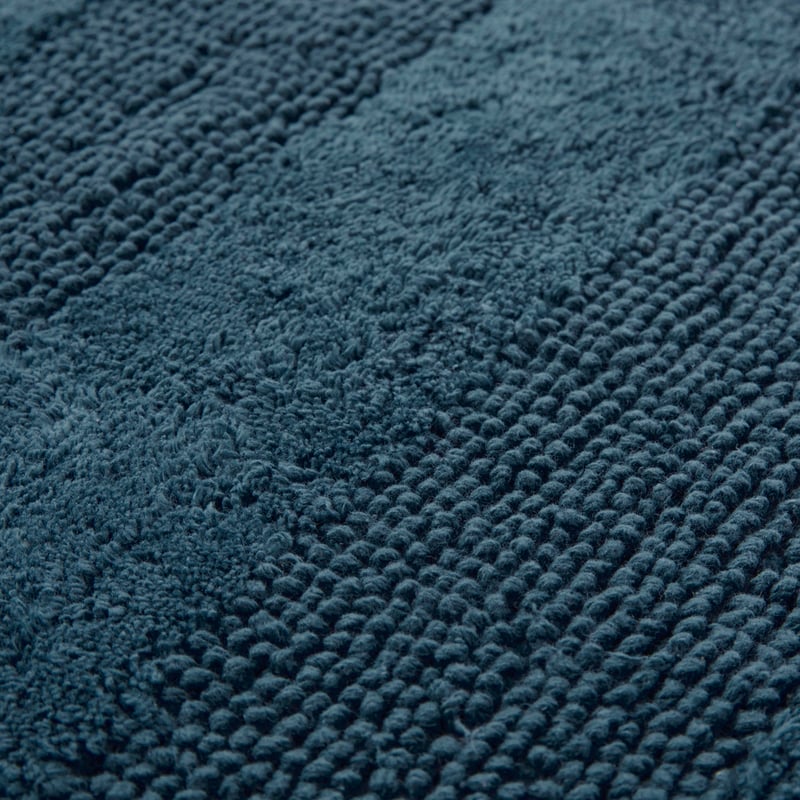Morgan Majolica Blue Bath Mat