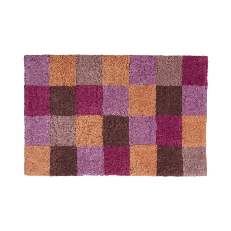 Check Spiced Berry Multi Bath Mat