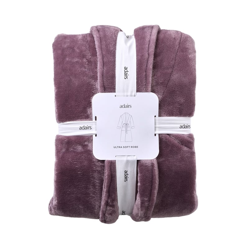 Ultra Soft Aubergine Bathrobe