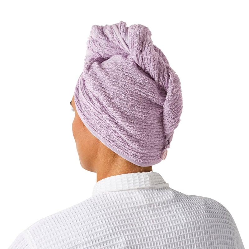Flinders Lilac Hair Towel Wrap