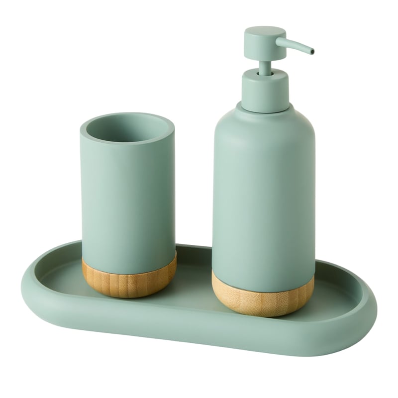 Clayton Seafoam Bathroom Accessories