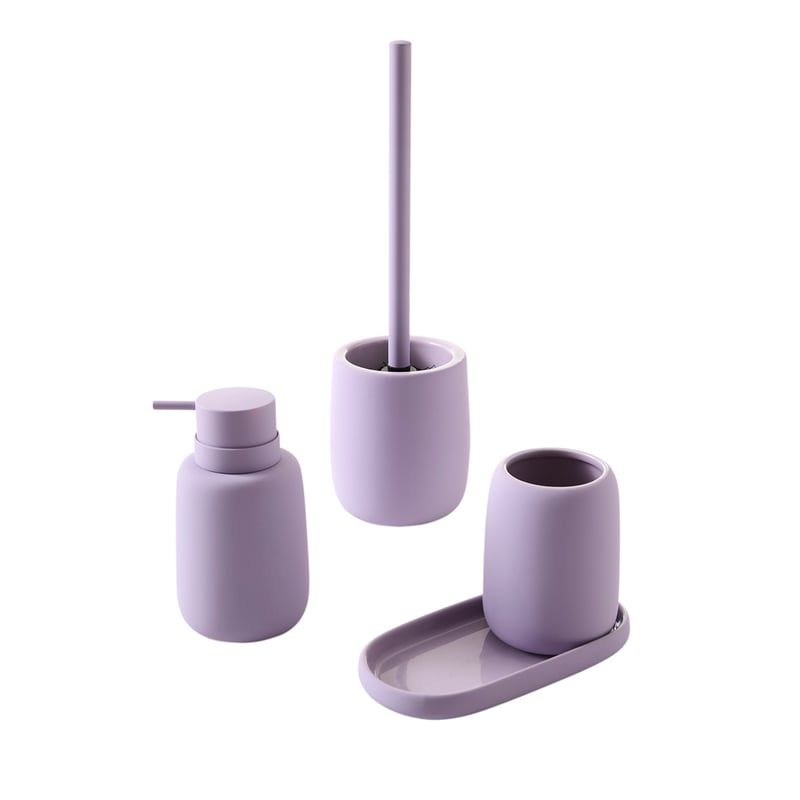 Felix Lilac Bathroom Accessories