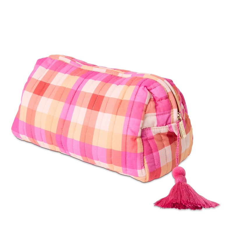 Fiesta Check Cosmetic Bag