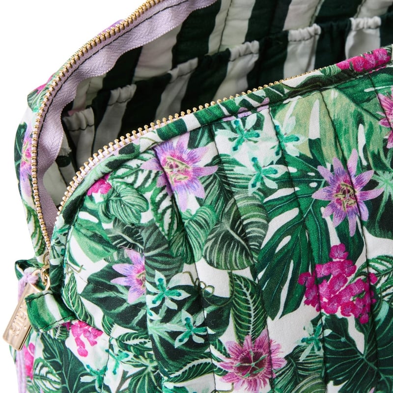 Passion Flower Cosmetic Bag