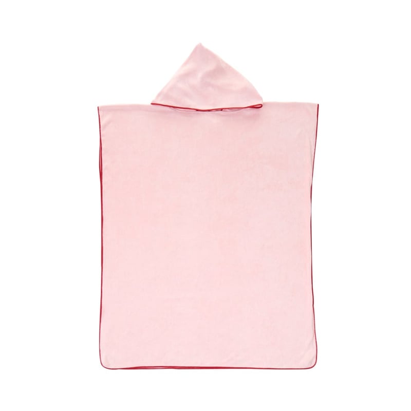 Pink Quick Dry Microfibre Hooded Beach Towel