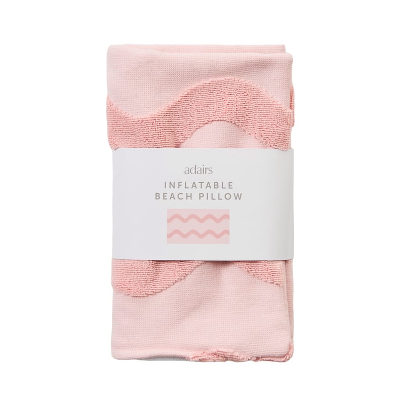 Pink Inflatable Beach Pillow