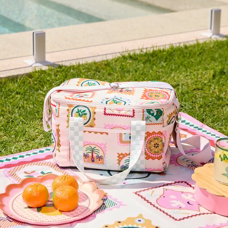 Small Holiday Stamp Multi Beach Cooler Bag