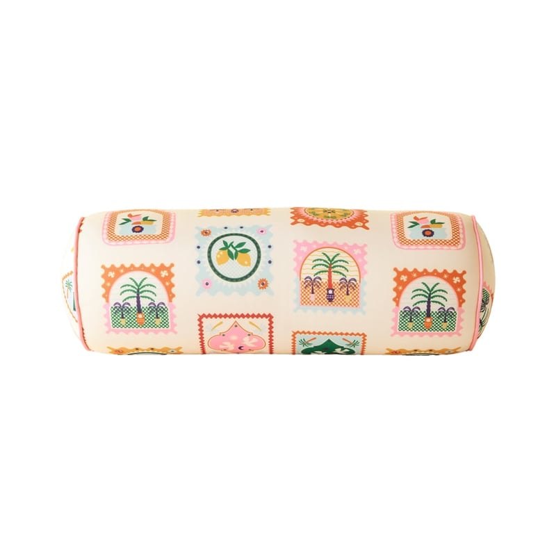 Holiday Stamp Multi Cylinder Beach Pillow