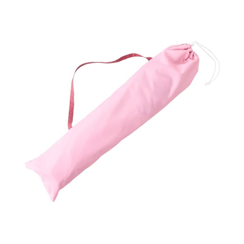 Pink & Natural Beach Umbrella