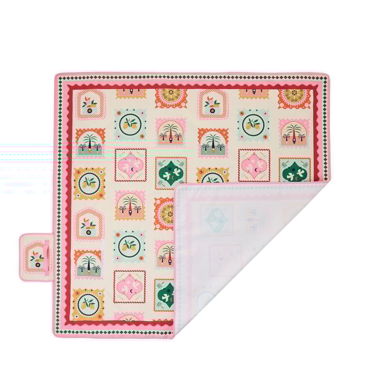 Holiday Stamp Multi Picnic Rug