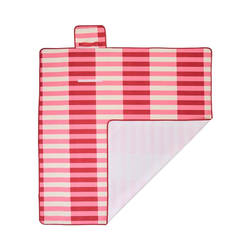 Pinks Stripe Picnic Rug
