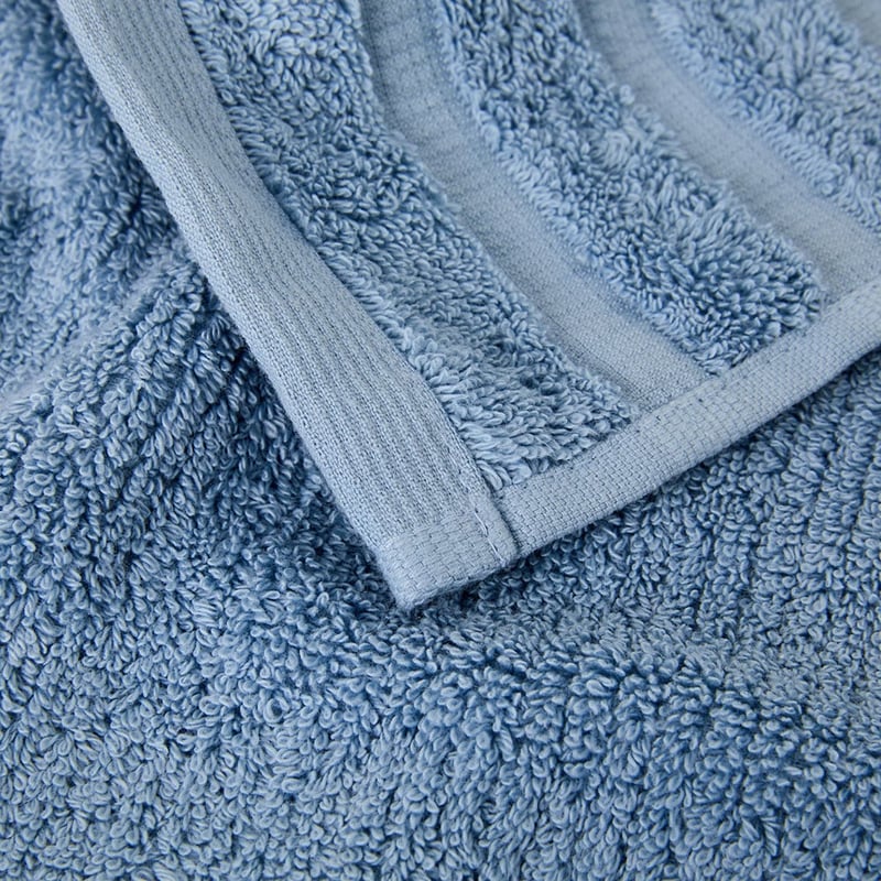 Flinders Chambray Blue Towel Range