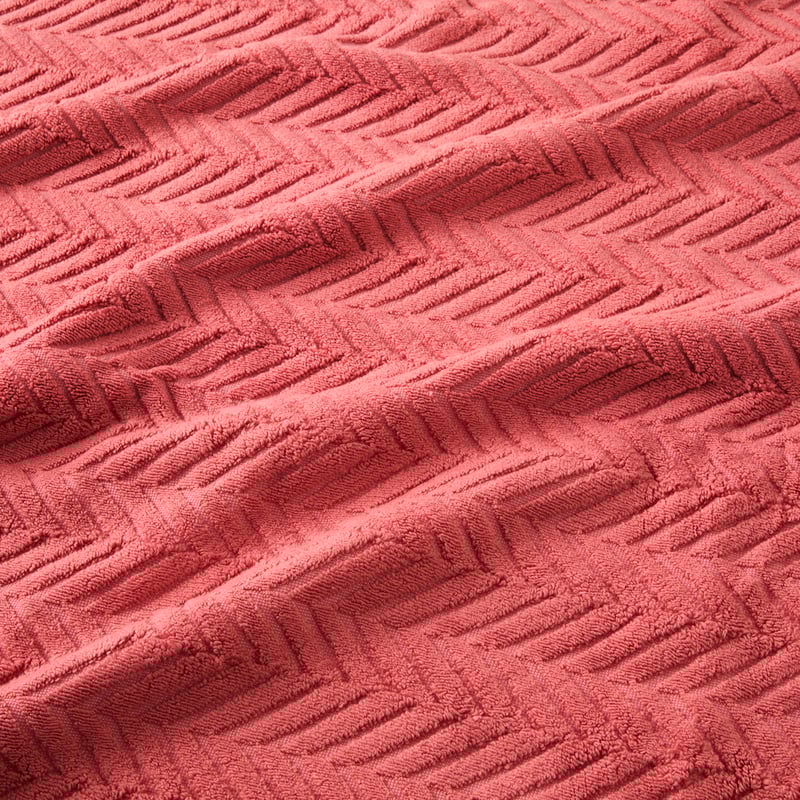 Mimosa Textured Strawberry Marle Towel Range