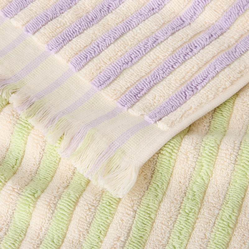 European Sophia Lilac & Lime Turkish Cotton Towel Range
