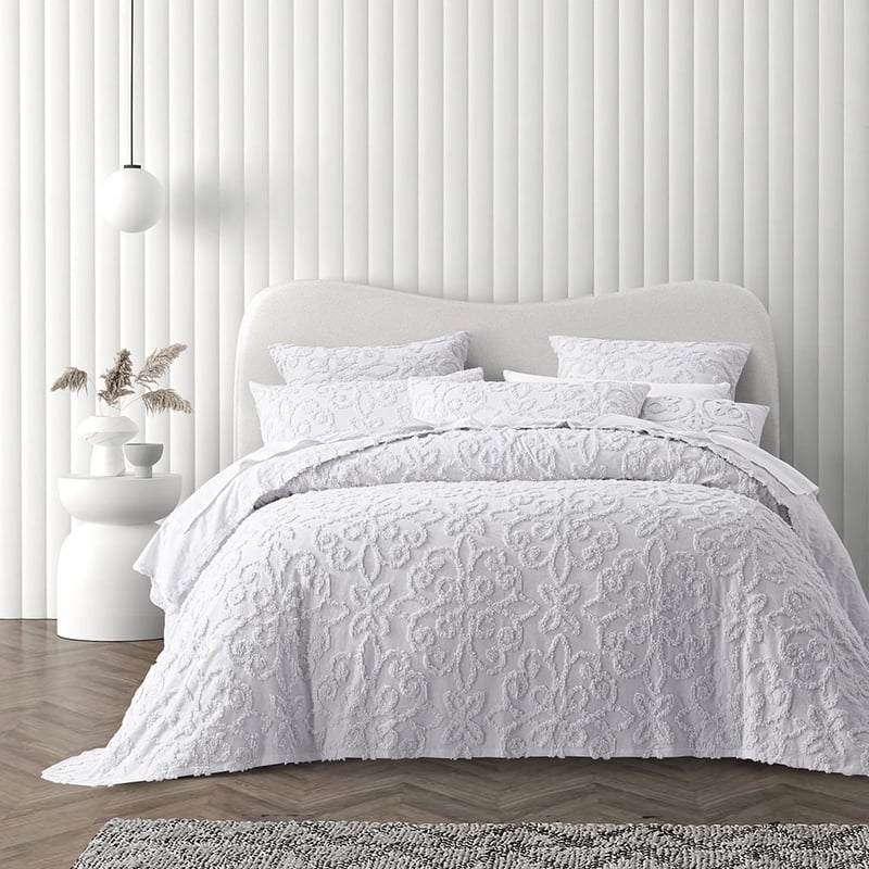 Ella White Bedspread Set + Separates