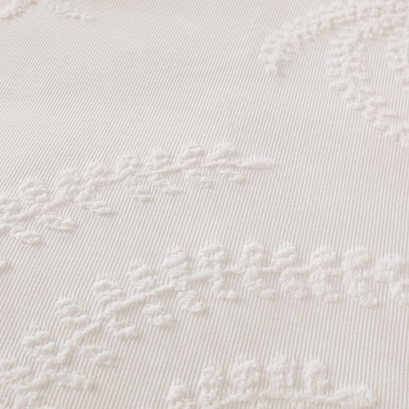 Palm Beach White Tufted Quilt Cover Set