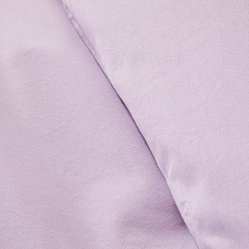Stonewashed Cotton Lilac Quilt Cover Separates