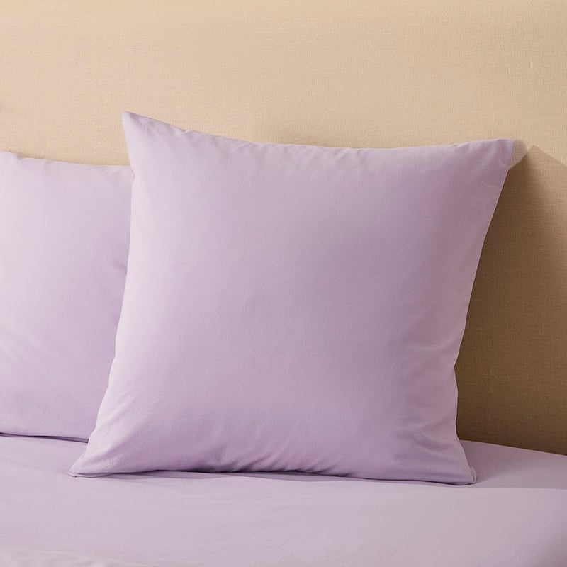 Stonewashed Cotton Lilac Quilt Cover Separates