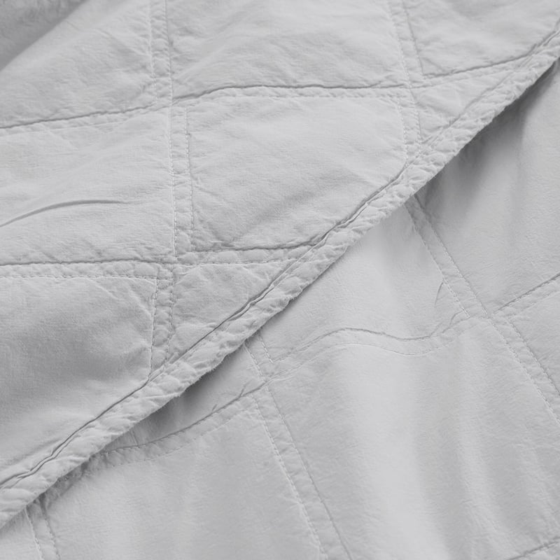 Stonewashed Cotton Cloud Quilted Coverlet Separates