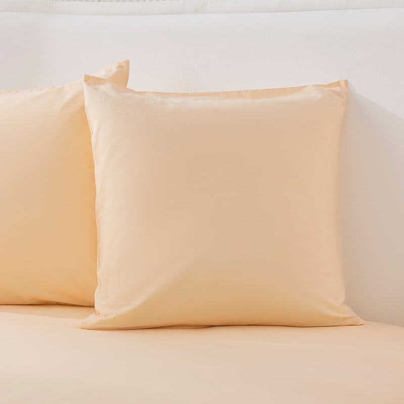 Stonewashed Cotton Butter Pillowcases