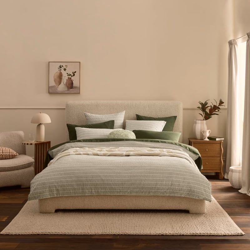 San Remo Olive Pillowcases