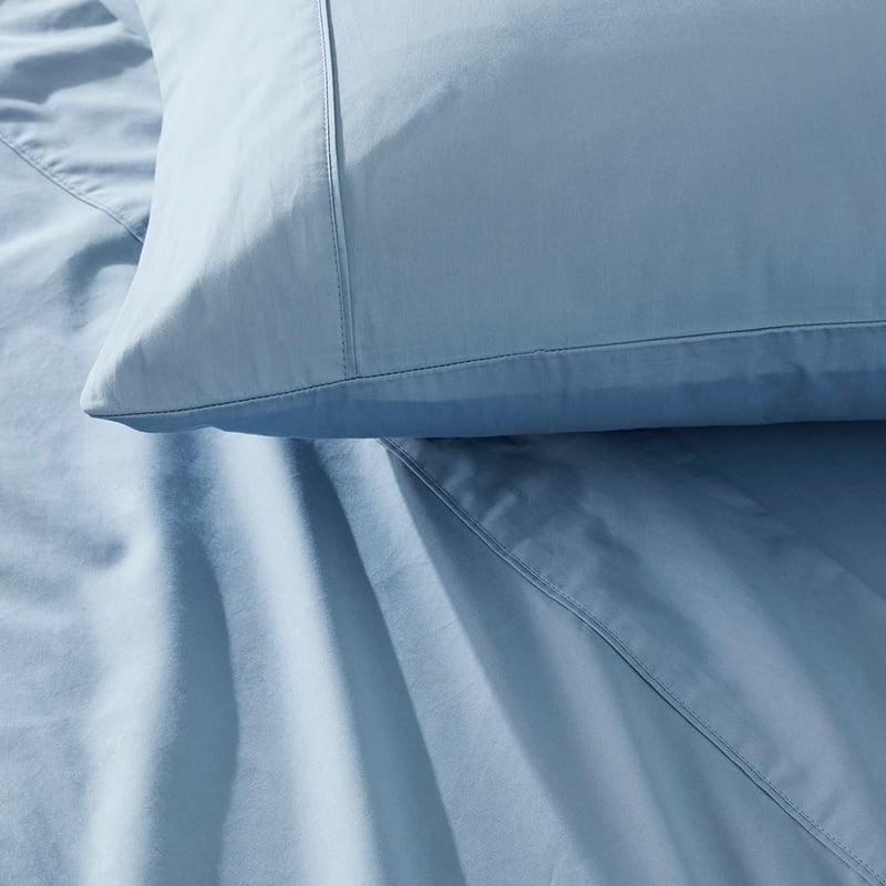 Worlds Softest Cotton Bluestone Fitted Sheet Separates
