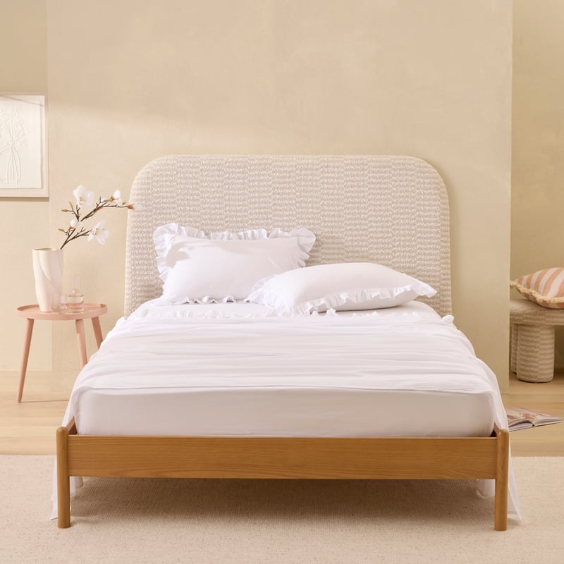 Ruffle Snow Sheet Set