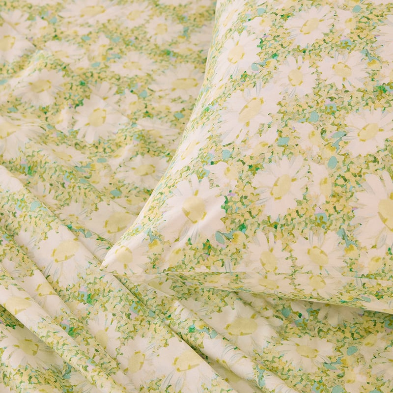 Beatrice Floral Green Sheet Set