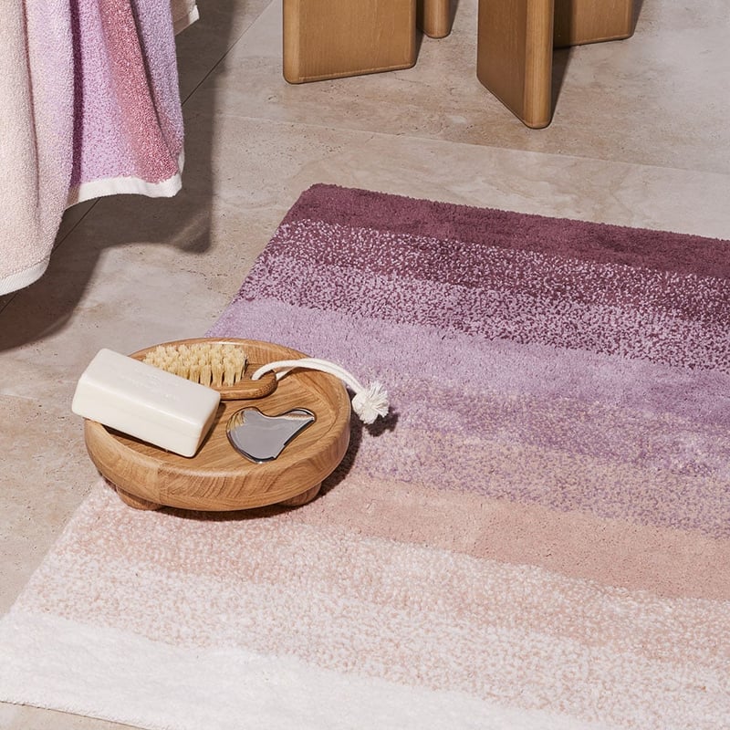 Grape Ombre Bath Mat
