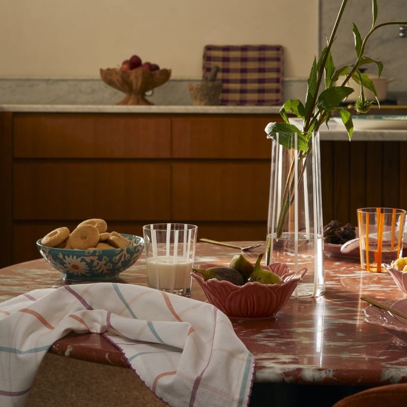 Stripe White Drinkware