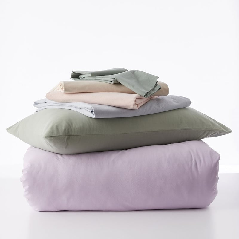 Stonewashed Cotton Gum Leaf Sheet Separates