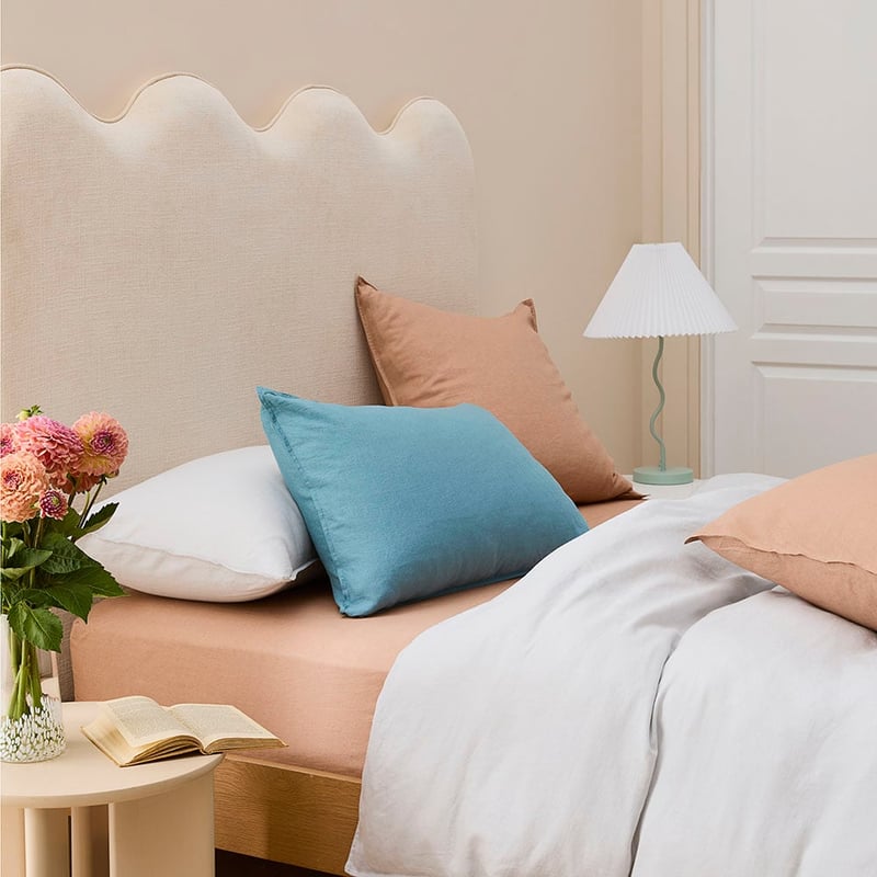 Stonewashed Cotton White Quilt Cover Separates