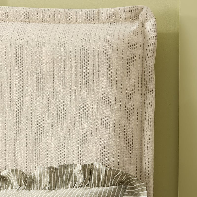 Stockholm Natural Stripe Bedhead Slip Cover