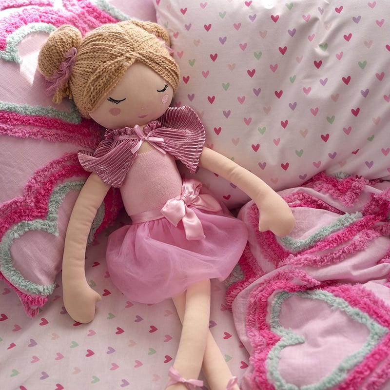 Brooke Ballerina Pink Snuggle Friend