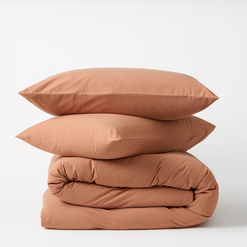 Stonewashed Cotton Earth Quilt Cover Separates